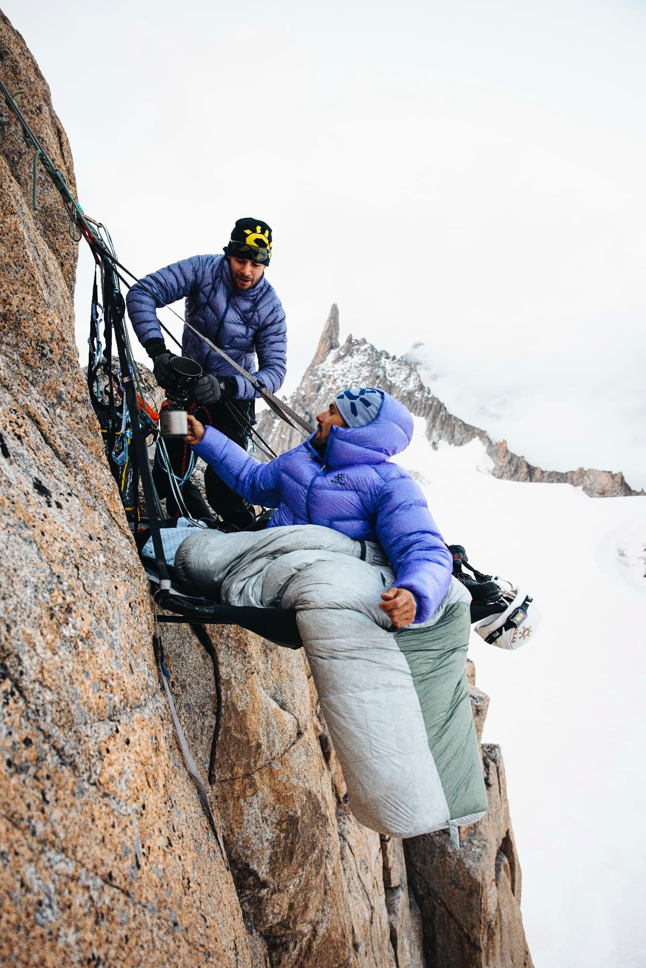 Portaledge morning