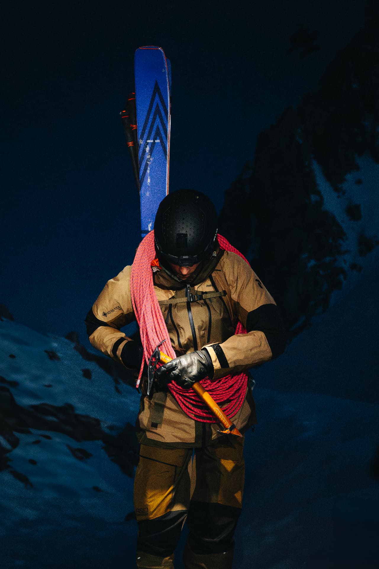 Night ascent