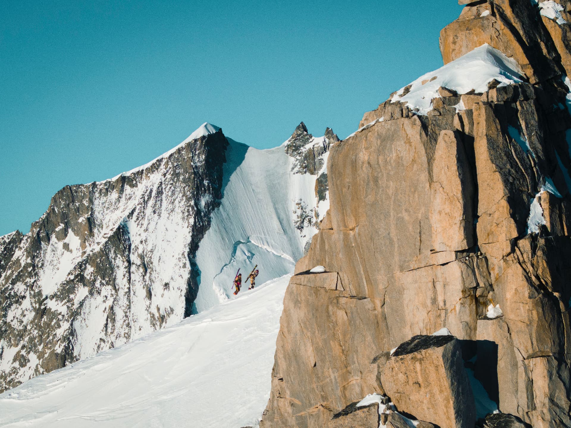 Couloir approach